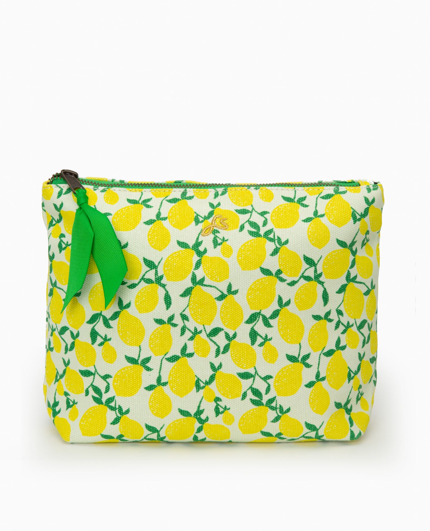 relove - Lemons Mila Canvas Washbag