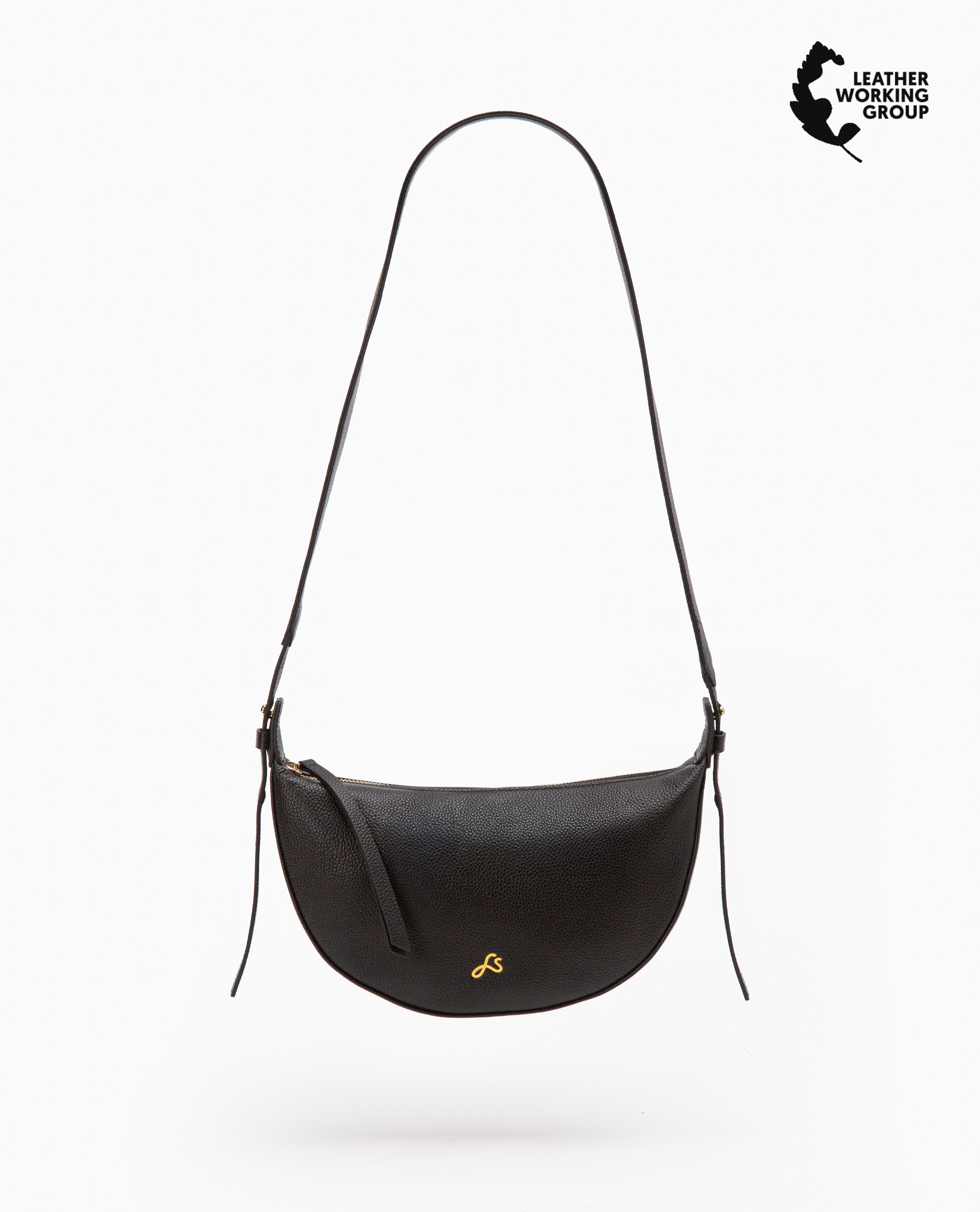 Black Orla Crossbody Bag | Style Meets Function | farans – farans