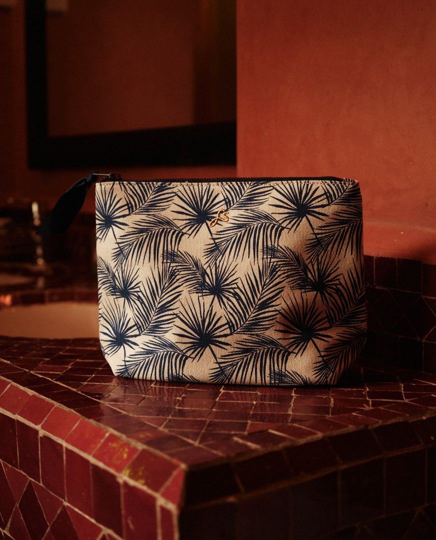 Mila Canvas Washbag